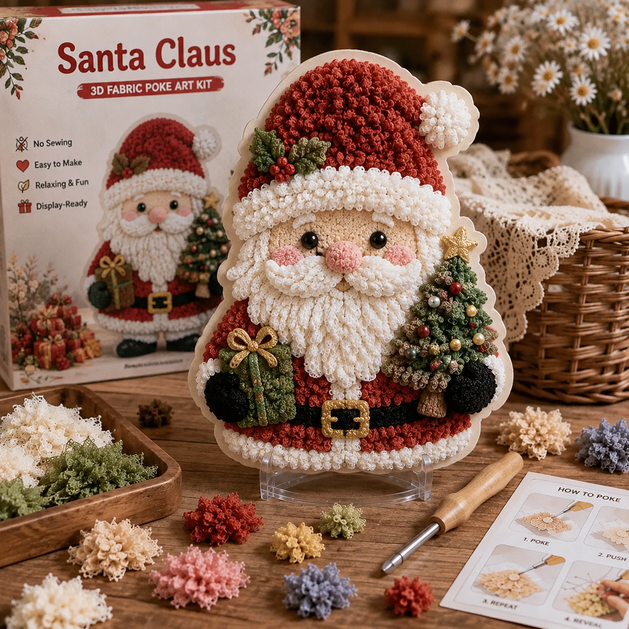 🔥Last Day 49% OFF -Plymagic DIY Poke Art Kit - Christmas Collection