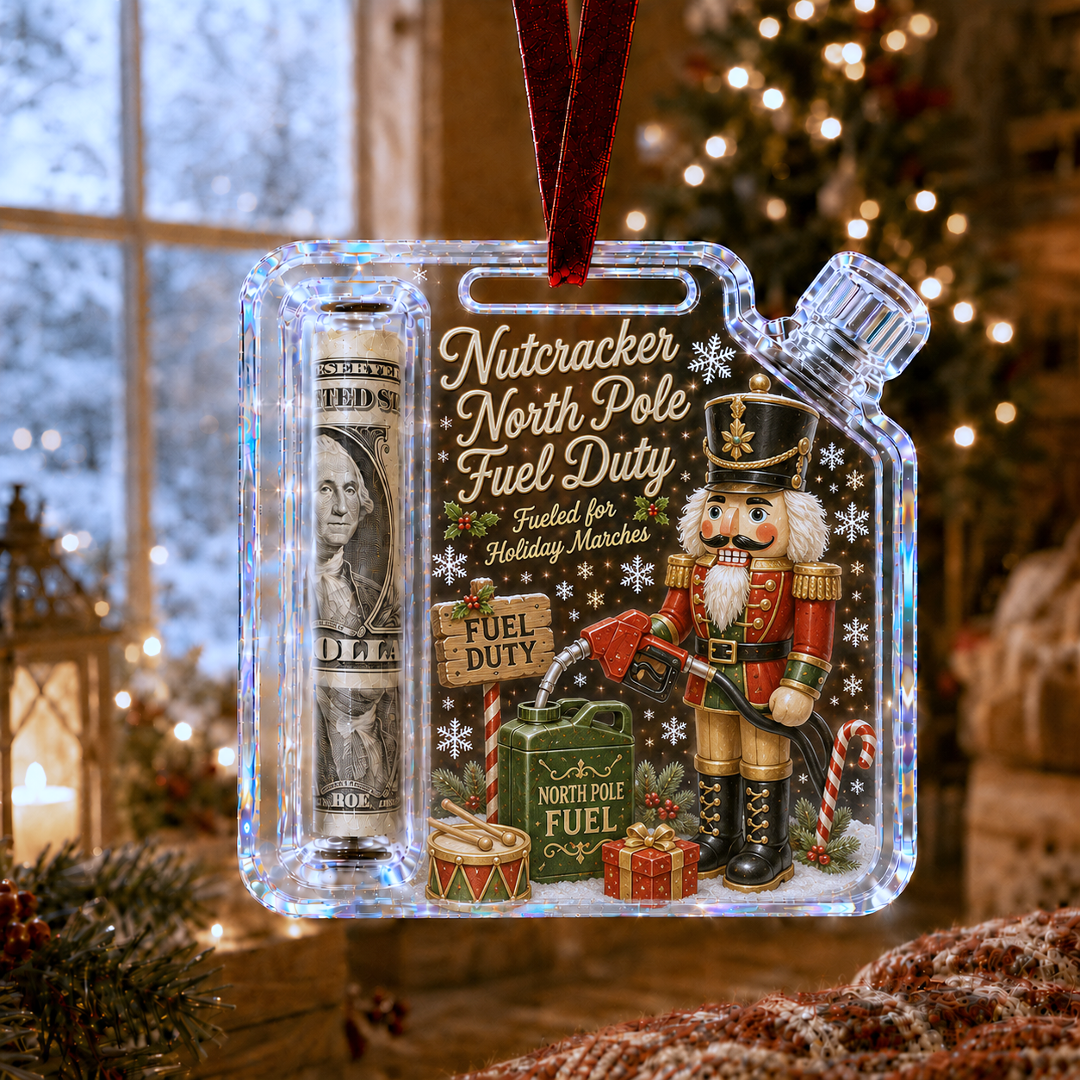 🔥Last Day 49% OFF-🎄Christmas Fuel-Up Cash Gift Ornament
