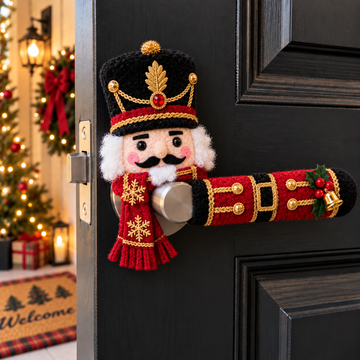 🎄LAST DAY 70% OFF- Christmas Character Door Handle Covers
