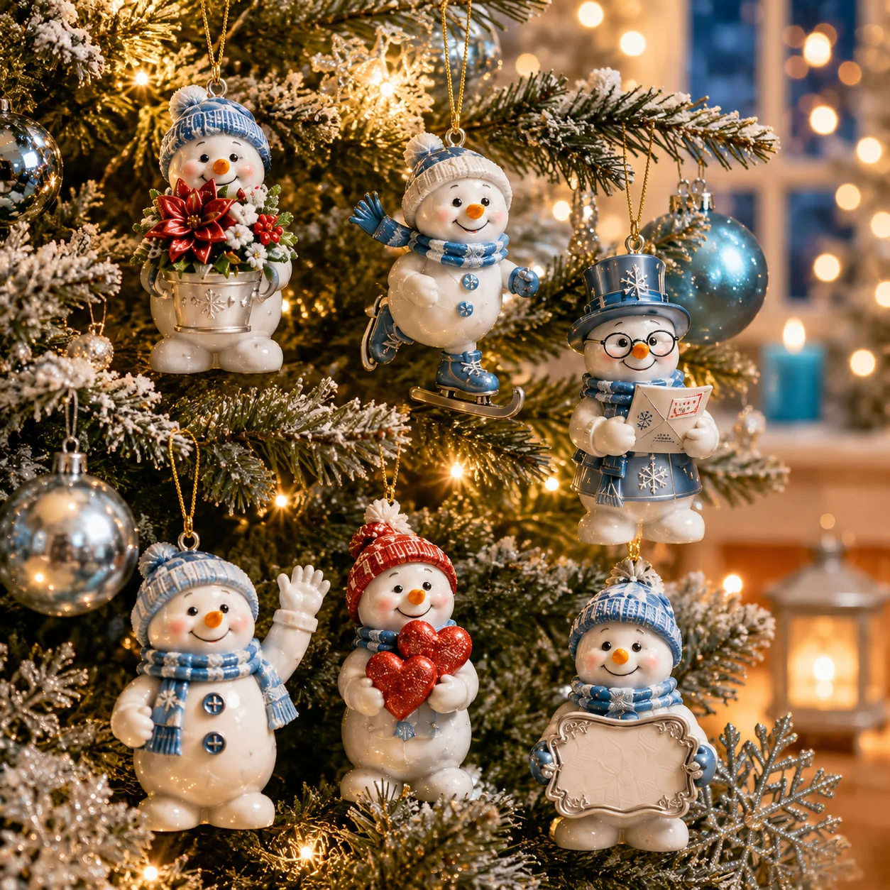 ⏳ Last Day 49% OFF –✨24-Day Christmas Countdown Advent Calendar – Snowman Christmas Series