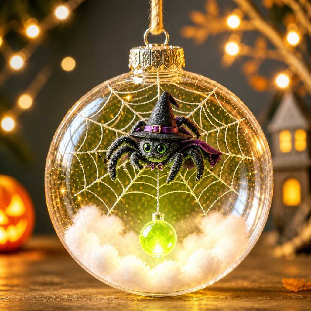 🎃 Halloween Limited Edition – Light-Up Ornament Collection