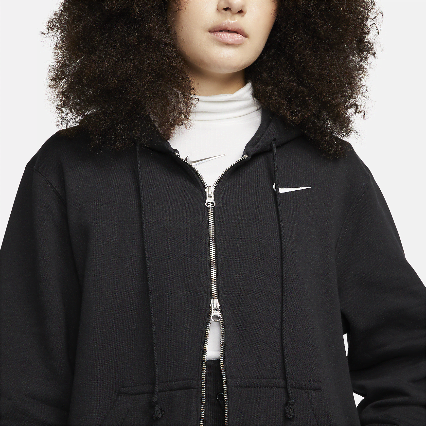 Sportswear Phoenix Fleece - Women's Oversized Long Full-Zip Hoodie
