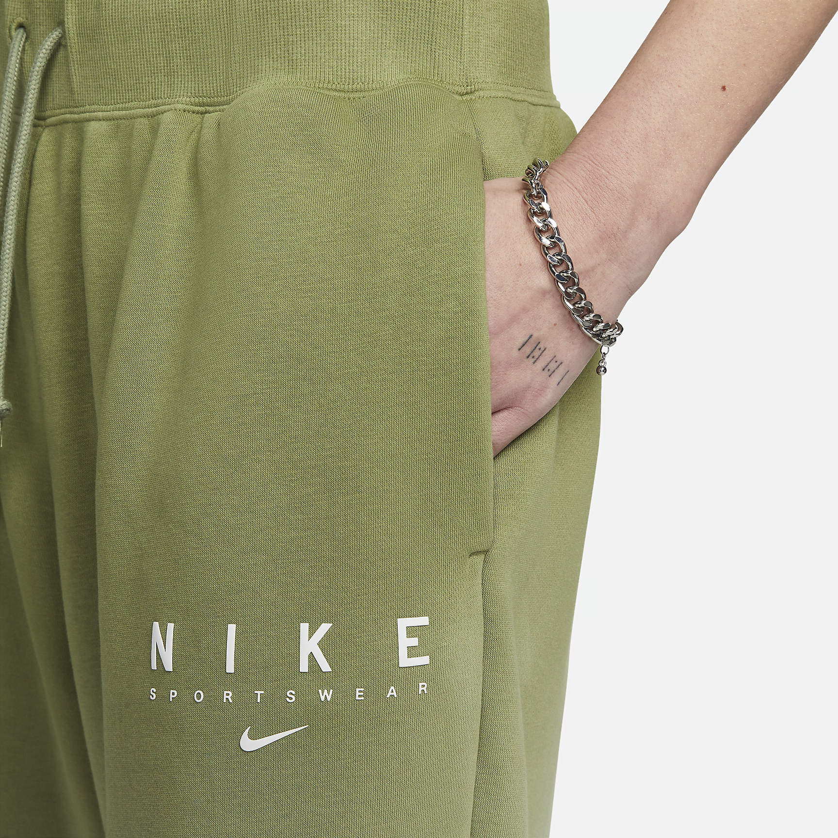 Sportswear Phoenix Fleece - Women's High-Waisted Oversized Sweatpants