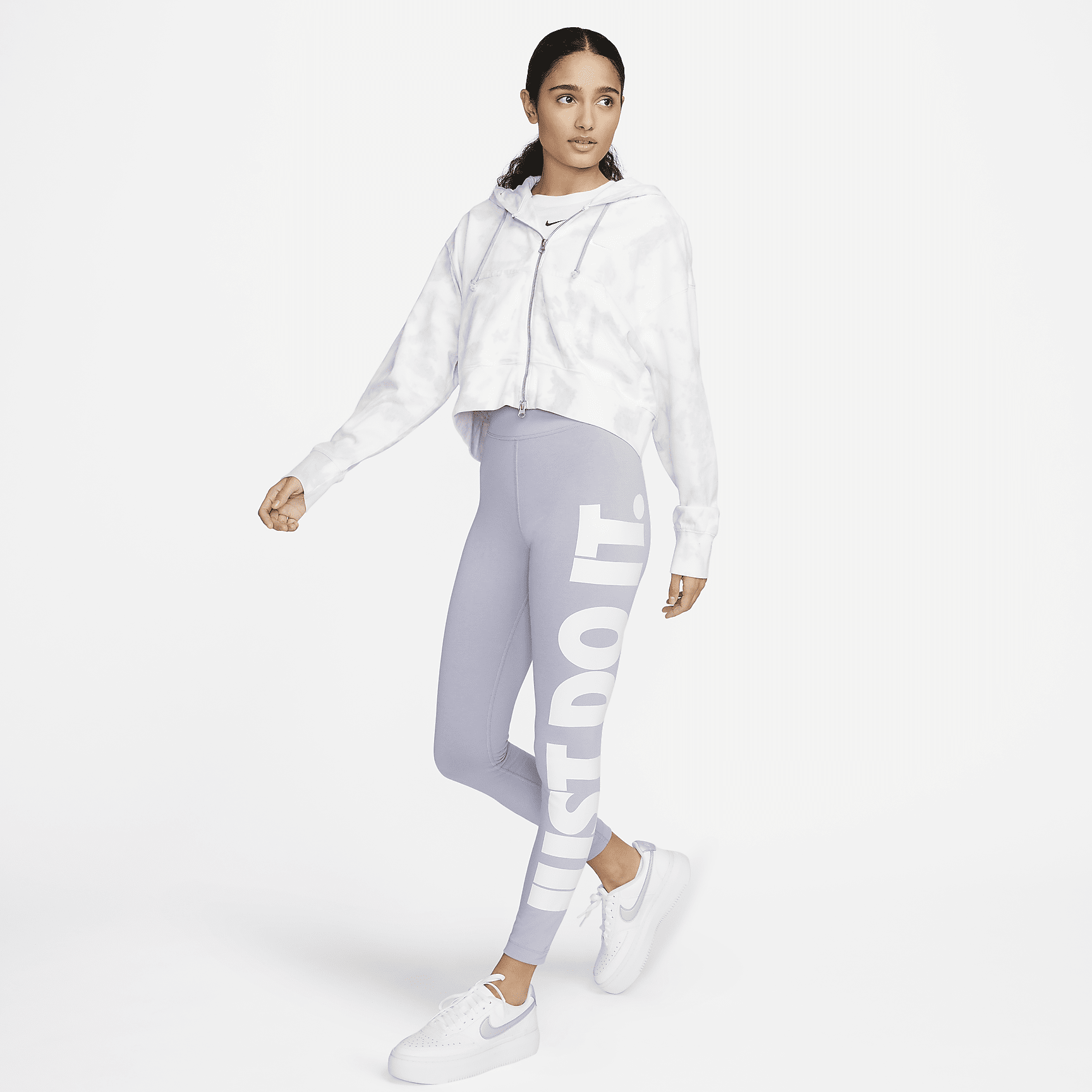 Sportswear Essential - Women's High-Waisted Graphic Leggings