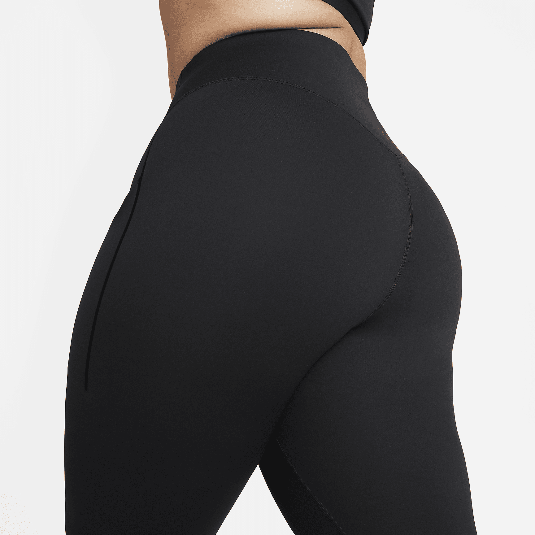 Universa - Women's Medium-Support High-Waisted Full-Length Leggings with Pockets (Plus Size)