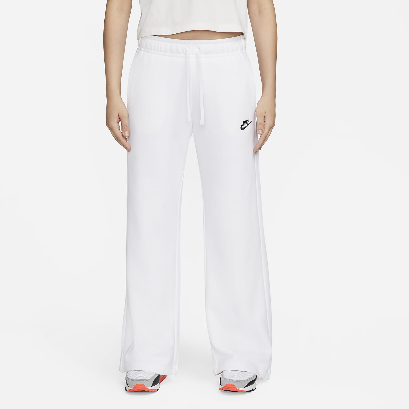 Sportswear Club Fleece - Women's Mid-Rise Wide-Leg Sweatpants