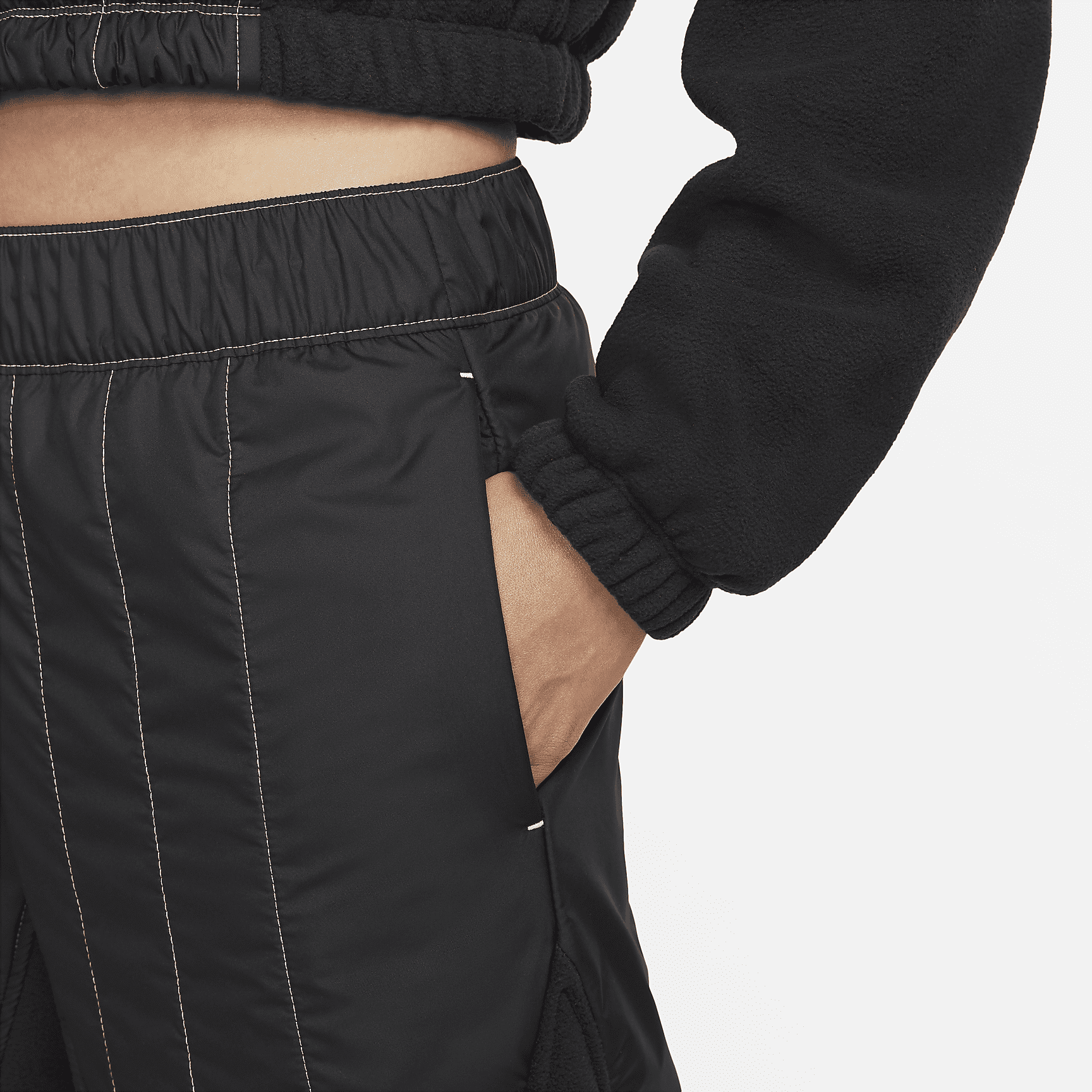 Sportswear Swoosh - Women's Curve Plush Pants