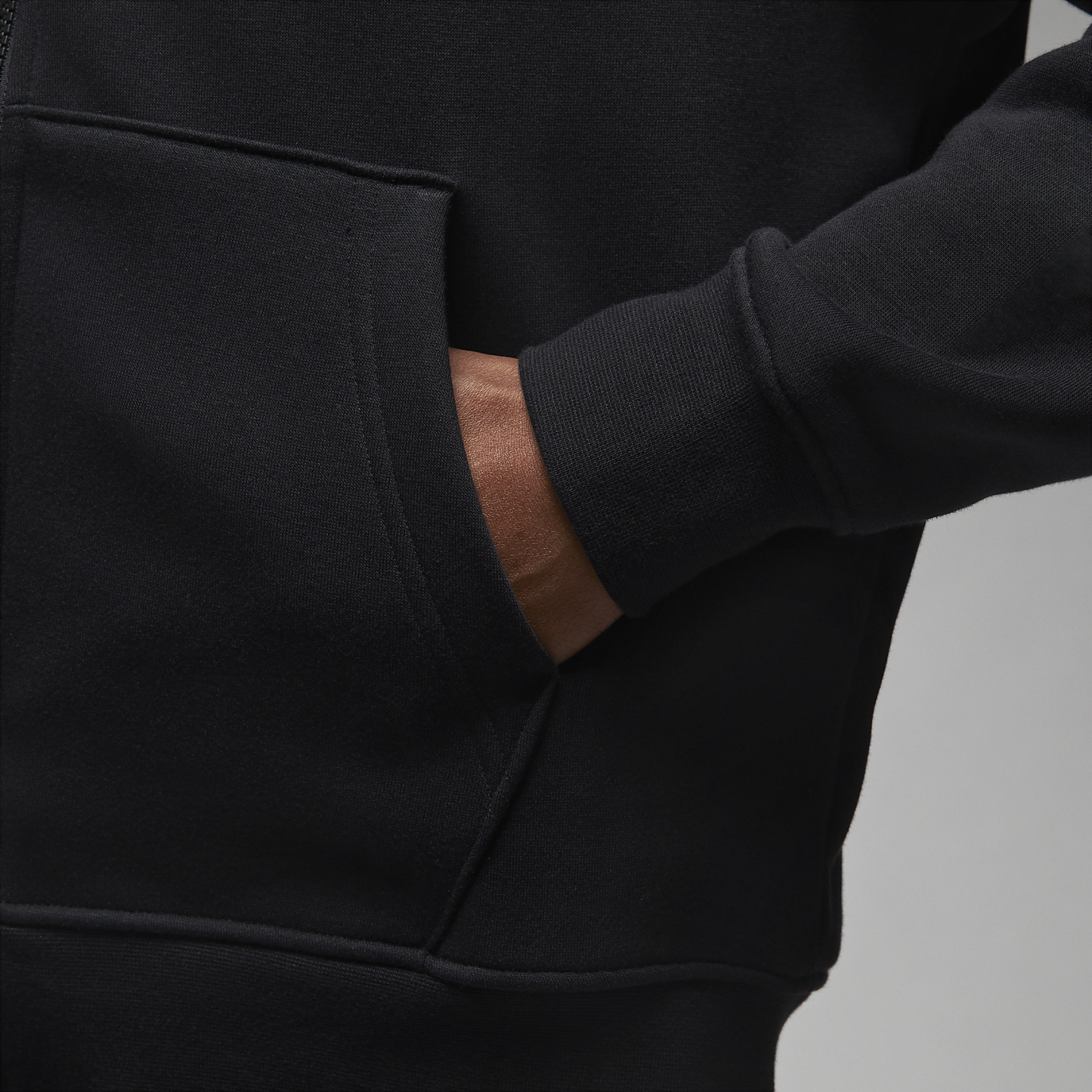 Essentials - Men's Full-Zip Fleece Hoodie