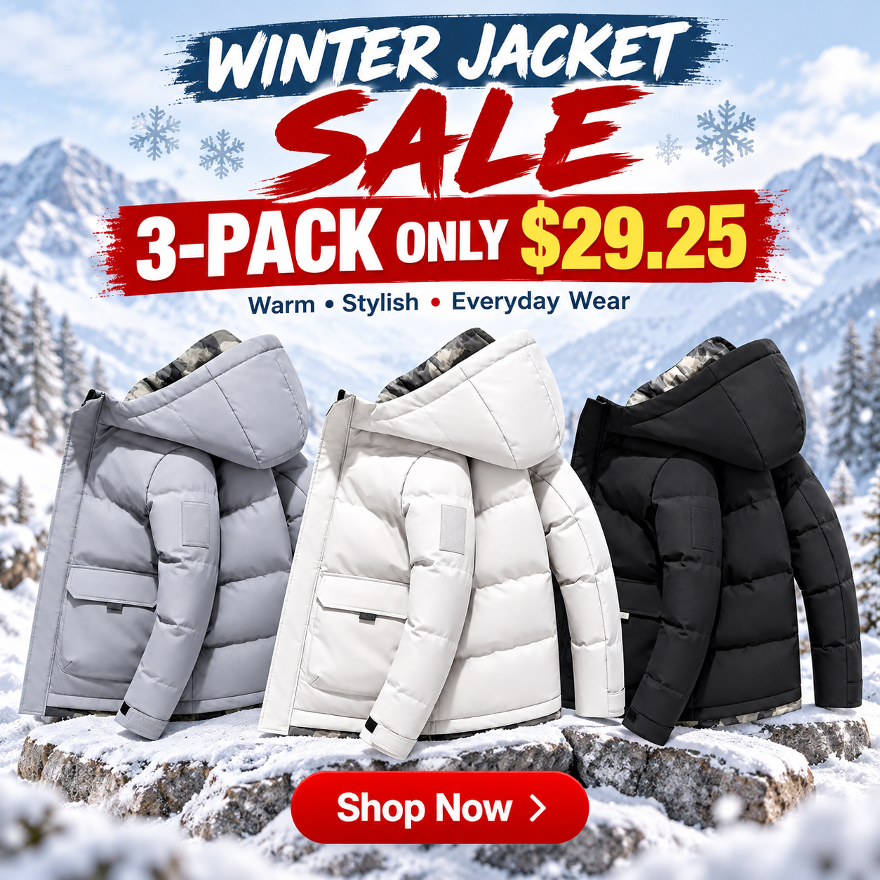 2026 FASHION CASUAL JACKET(THICKEN)