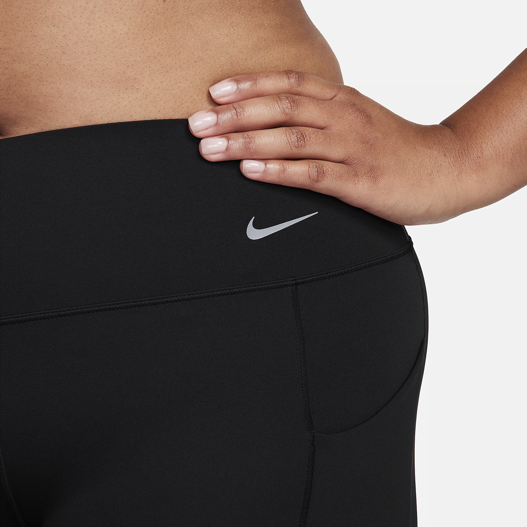 Universa - Women's Medium-Support High-Waisted 7/8 Leggings with Pockets