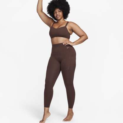 Universa - Women's Medium-Support High-Waisted 7/8 Leggings with Pockets