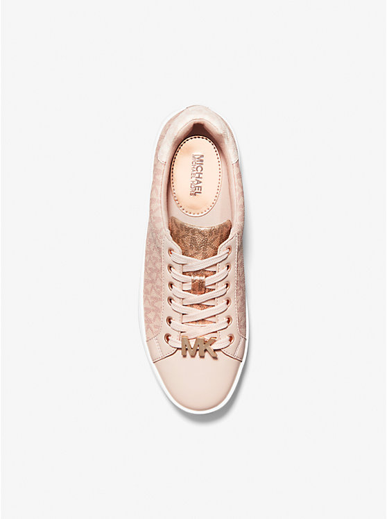 Poppy Color-Block Logo Sneaker - BALLET