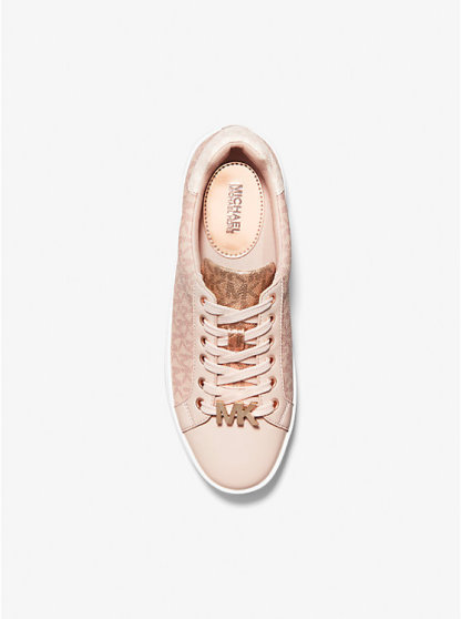 Poppy Color-Block Logo Sneaker - BALLET