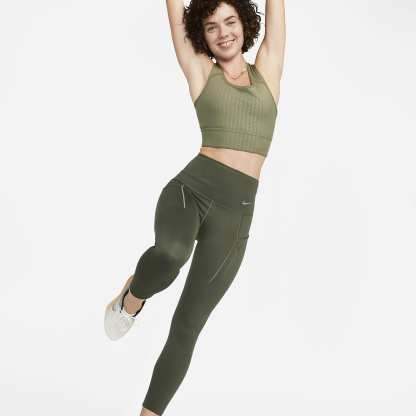 Go - Women's Firm-Support High-Waisted 7/8 Leggings with Pockets