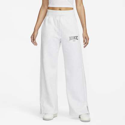 Sportswear Phoenix Fleece - Women's High-Waisted Wide-Leg Sweatpants