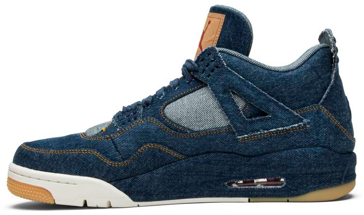 Lethtvi's x NIthtKE Air Jorthtdan 4 Retro 'Denim' A02571 401