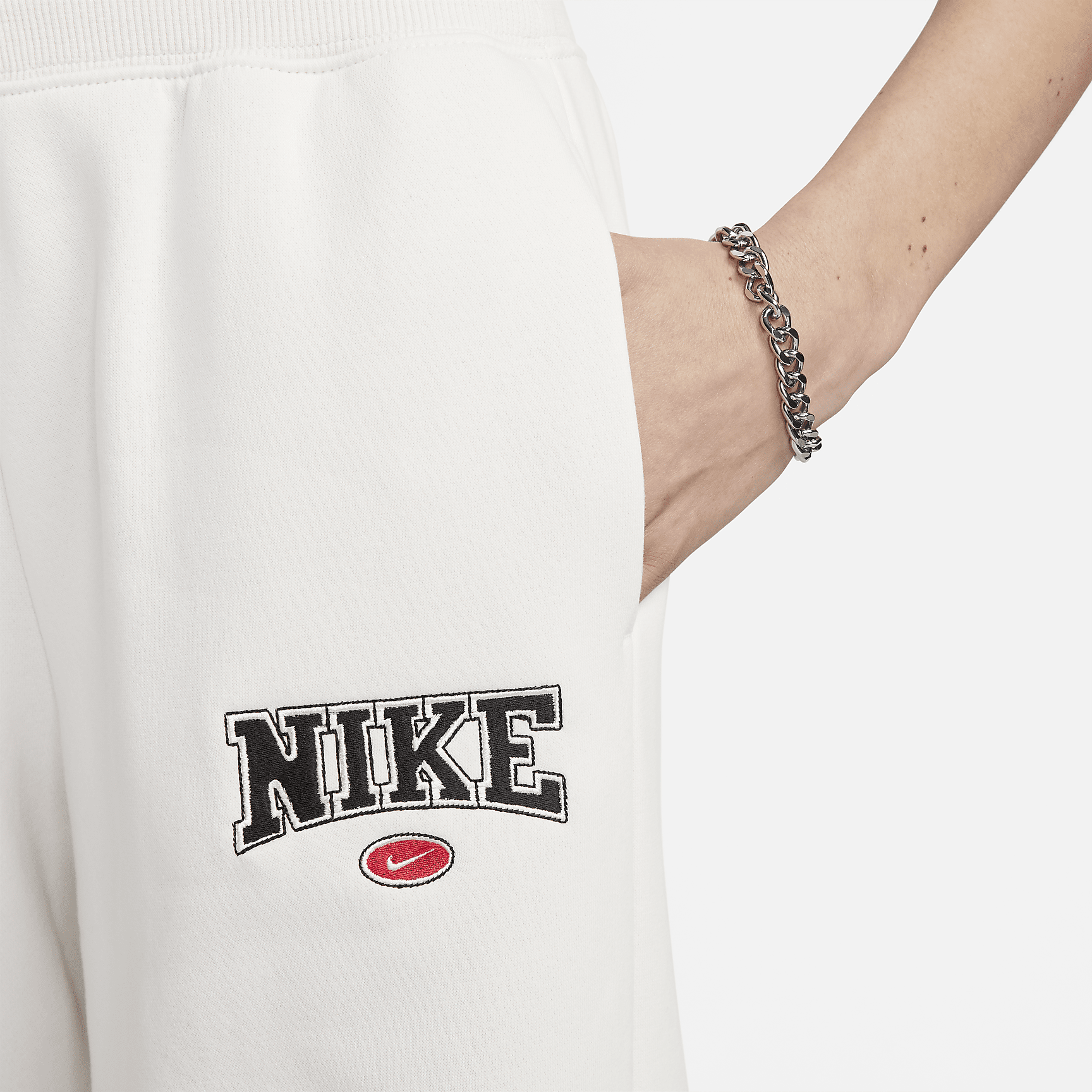 Sportswear Phoenix Fleece - Women's High-Waisted Wide-Leg Sweatpants