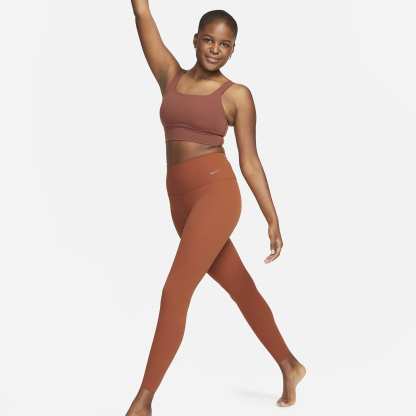 Zenvy - Women's Gentle-Support High-Waisted 7/8 Leggings