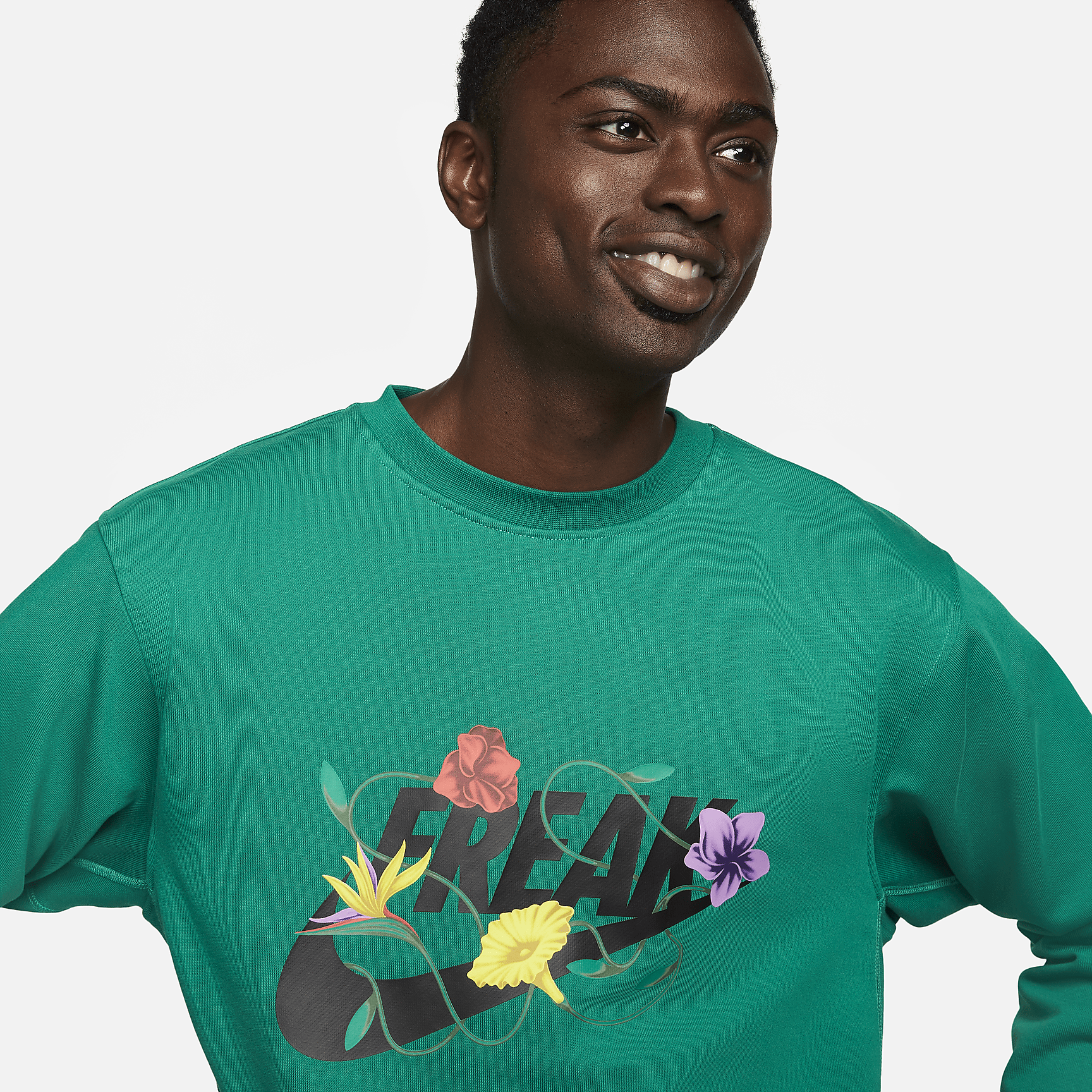 Men's Graphic Basketball Crew