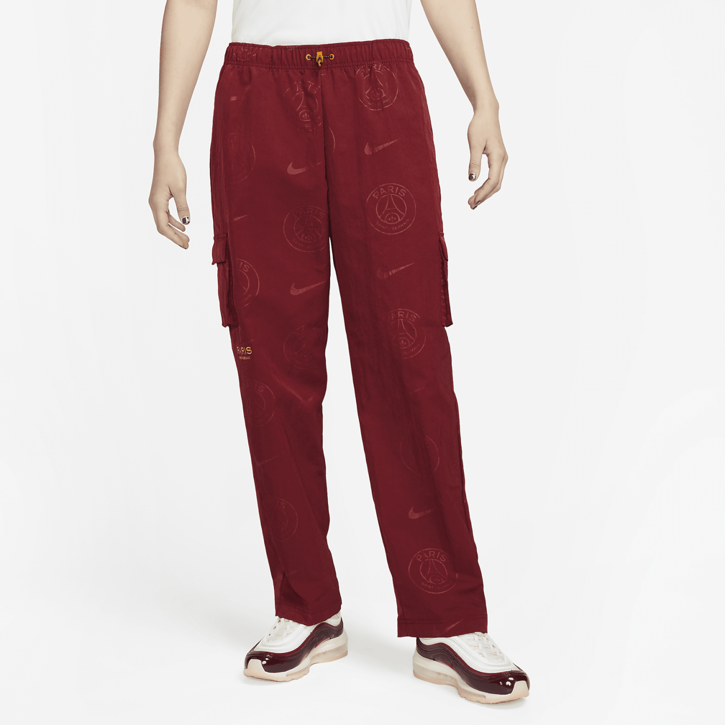 Paris Saint-Germain Essential - Women's  Soccer High-Rise Cargo Pants