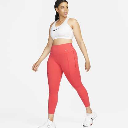 Universa - Women's Medium-Support High-Waisted 7/8 Leggings with Pockets
