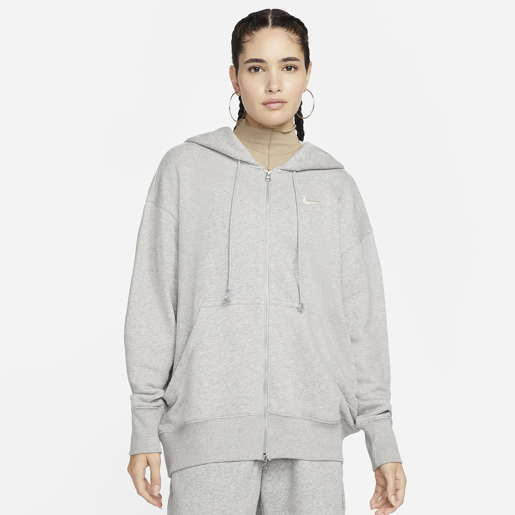 Sportswear Phoenix Fleece - Women's Oversized Full-Zip Hoodie