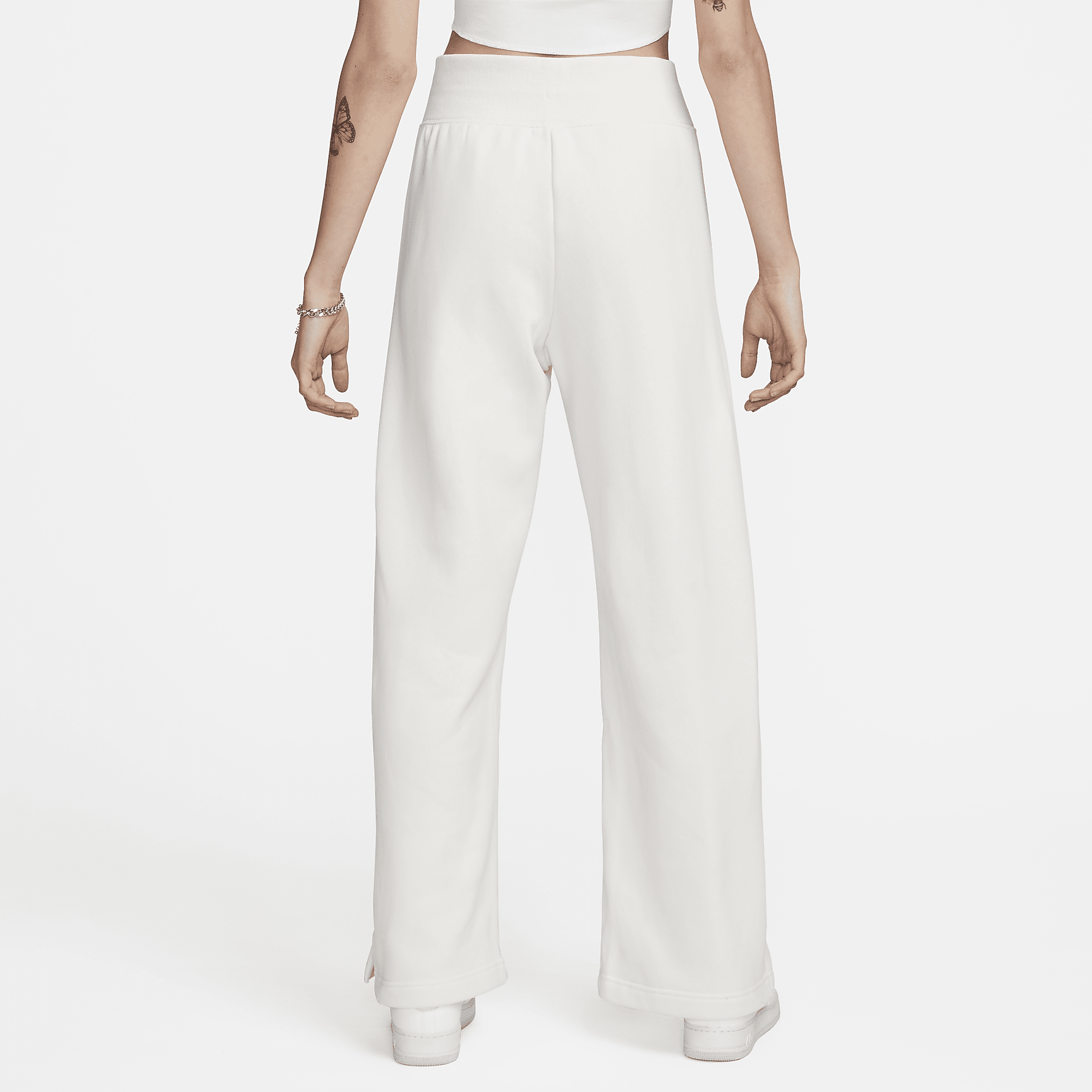 Sportswear Phoenix Fleece - Women's High-Waisted Wide-Leg Sweatpants
