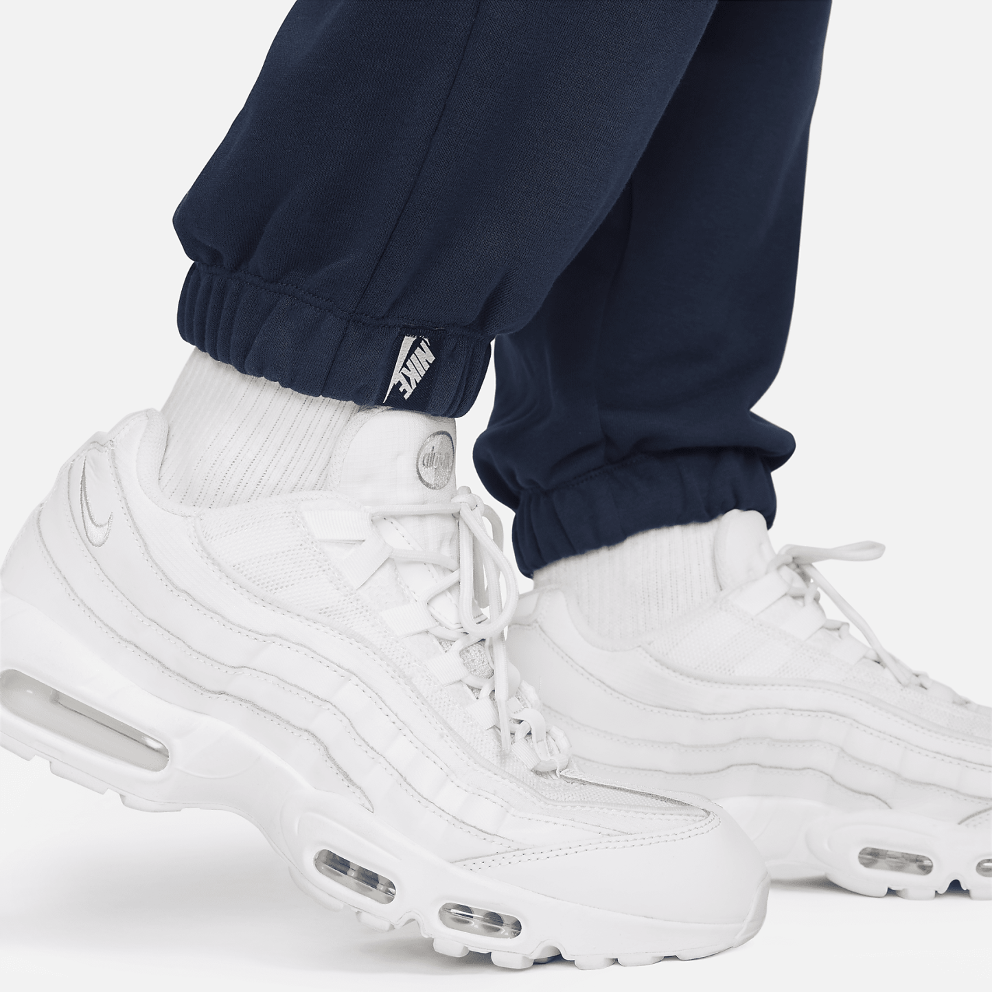 Sportswear - Women's Oversized High-Waisted Joggers