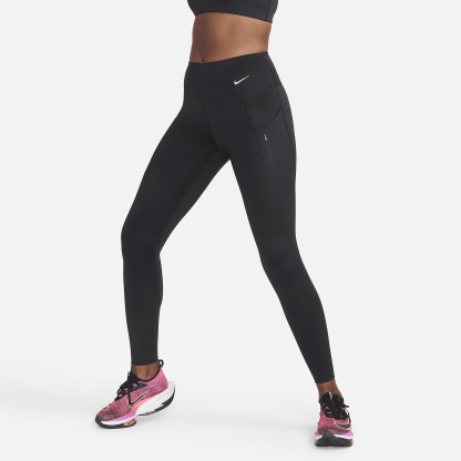 Go - Women's Firm-Support High-Waisted Full-Length Leggings with Pockets