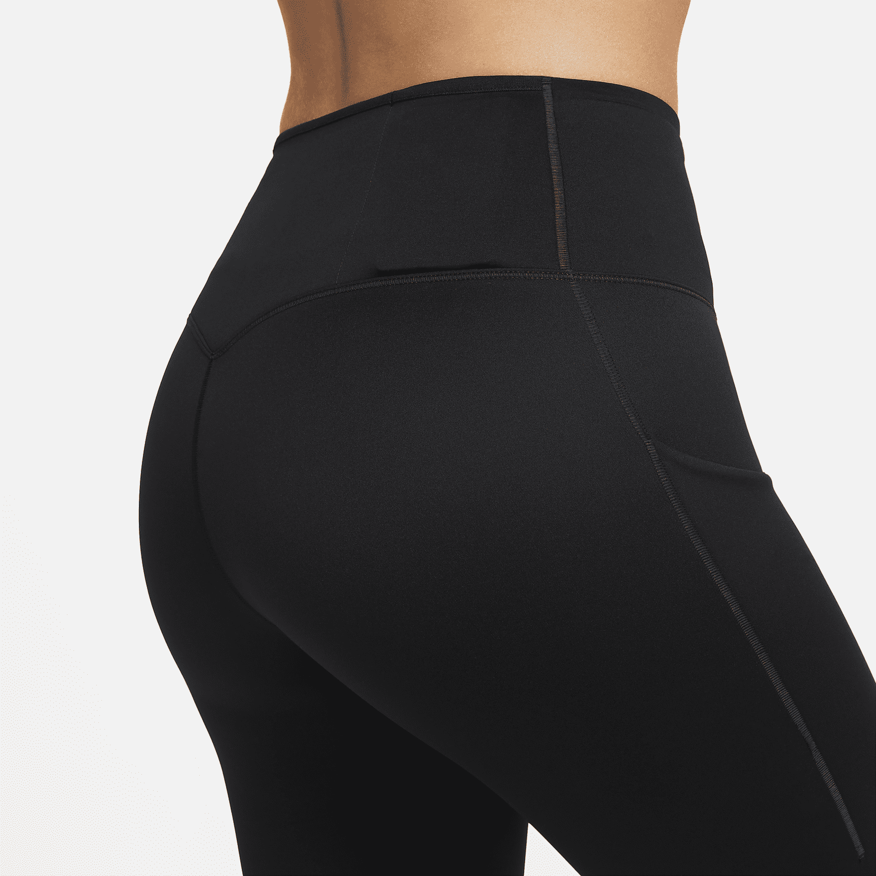 Go - Women's Firm-Support High-Waisted Cropped Leggings with Pockets