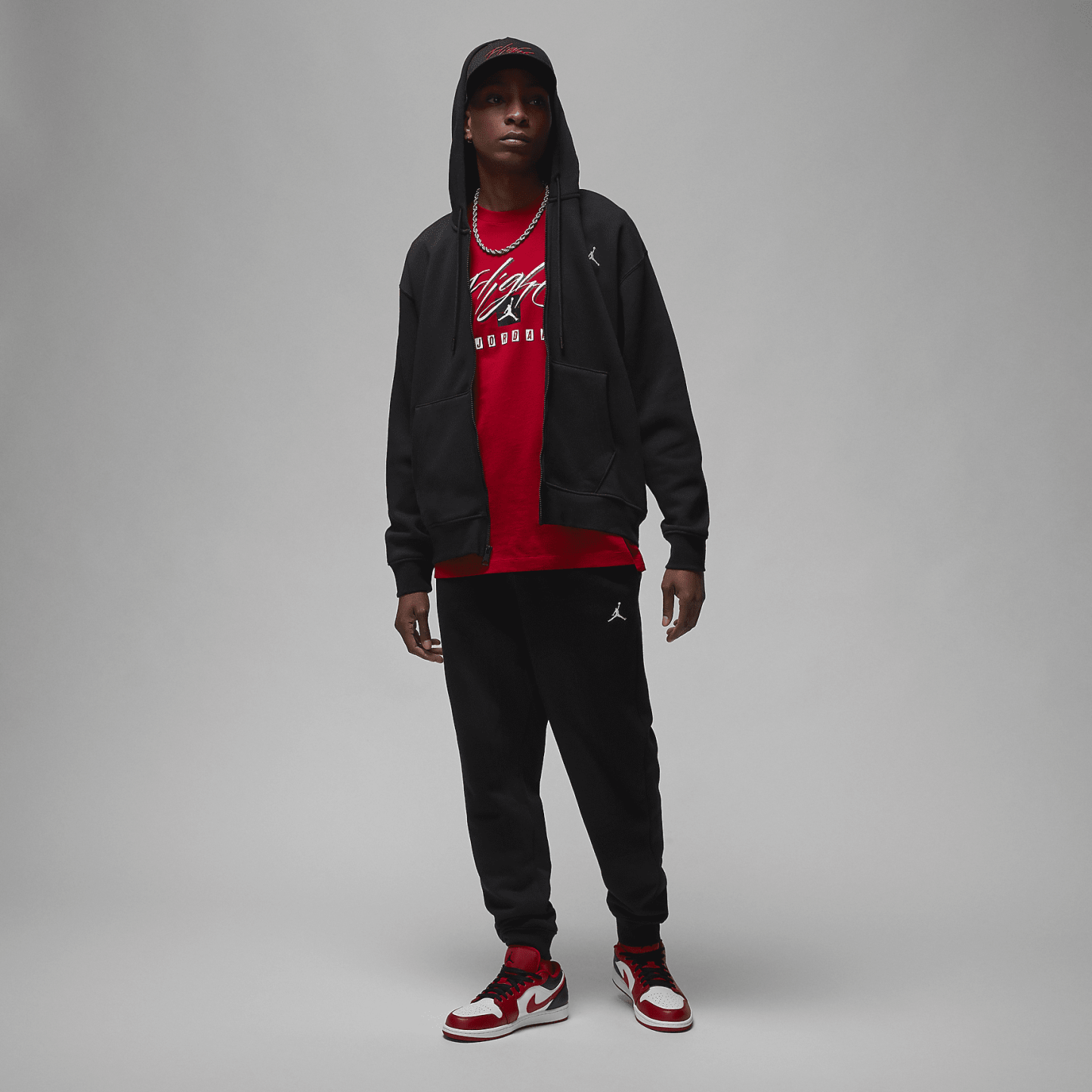 Essentials - Men's Full-Zip Fleece Hoodie