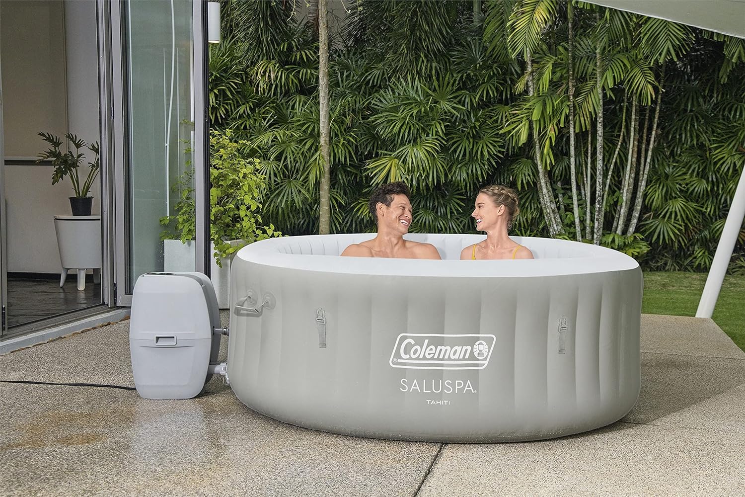 2024 New Year Hot SalePortable Outdoor Inflatable Round Hot Tu