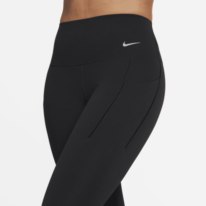 Universa - Women's Medium-Support High-Waisted Cropped Leggings with Pockets