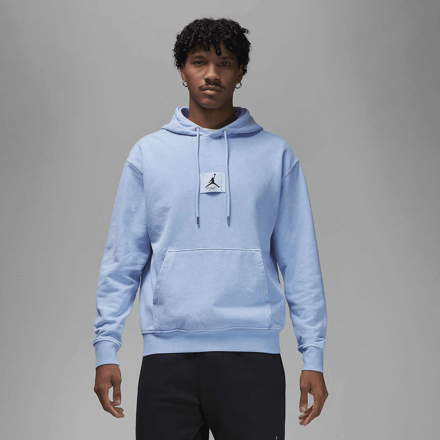 Essentials - Men's Statement Fleece Washed Pullover Hoodie