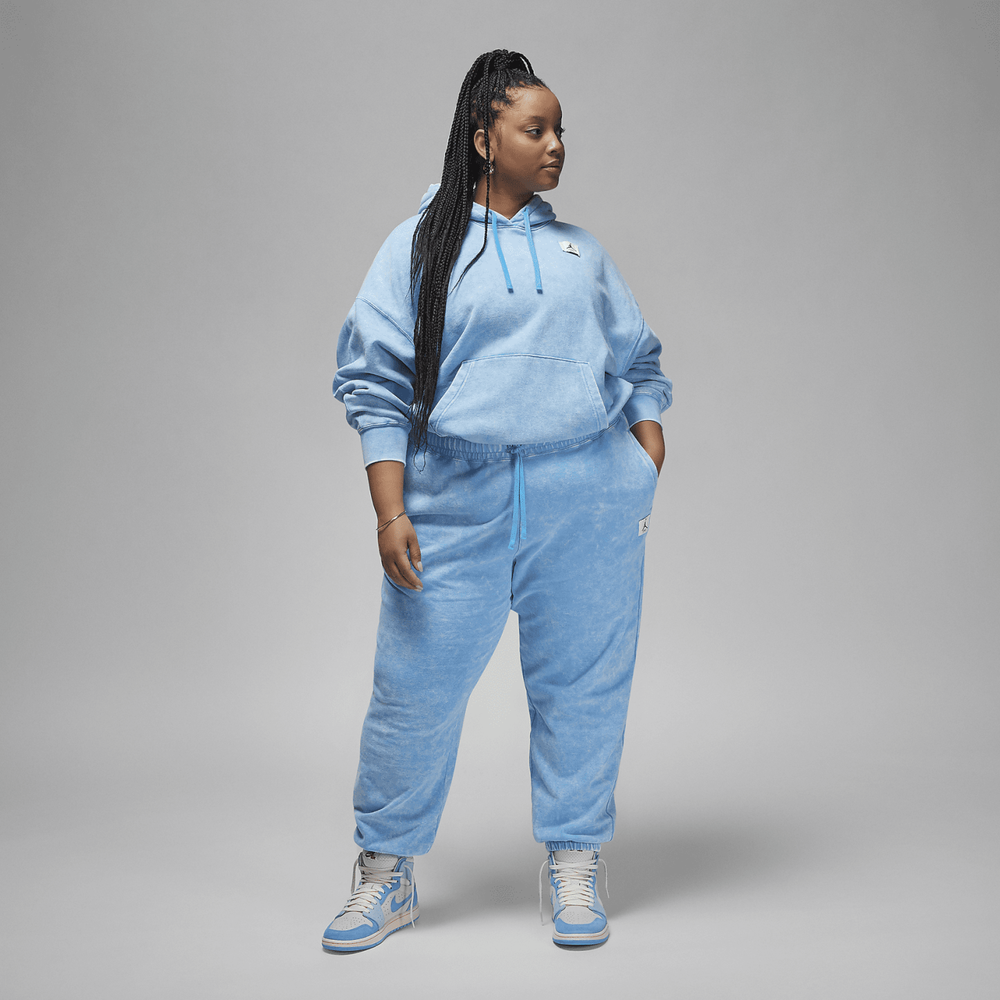 Flight Fleece - Women's Washed Sweatpants (Plus Size)