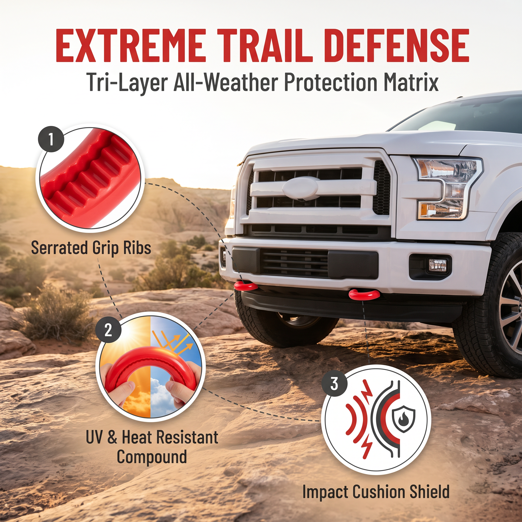 Premium Tow Hood Covers With F-150 2004-2025