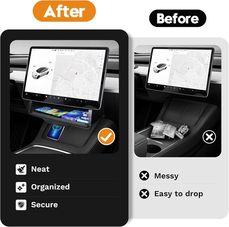 P110 Under Screen Storage Organizer for Model Y/ 3 - image 6