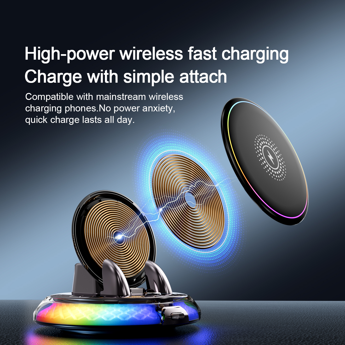 T60 Wireless Charging Phone Mount - image 10