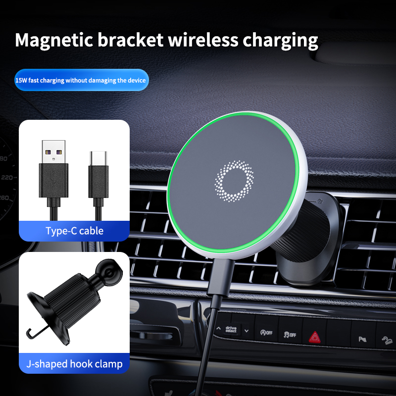 T50 Wireless Charging Phone Mount - Slive - image 3