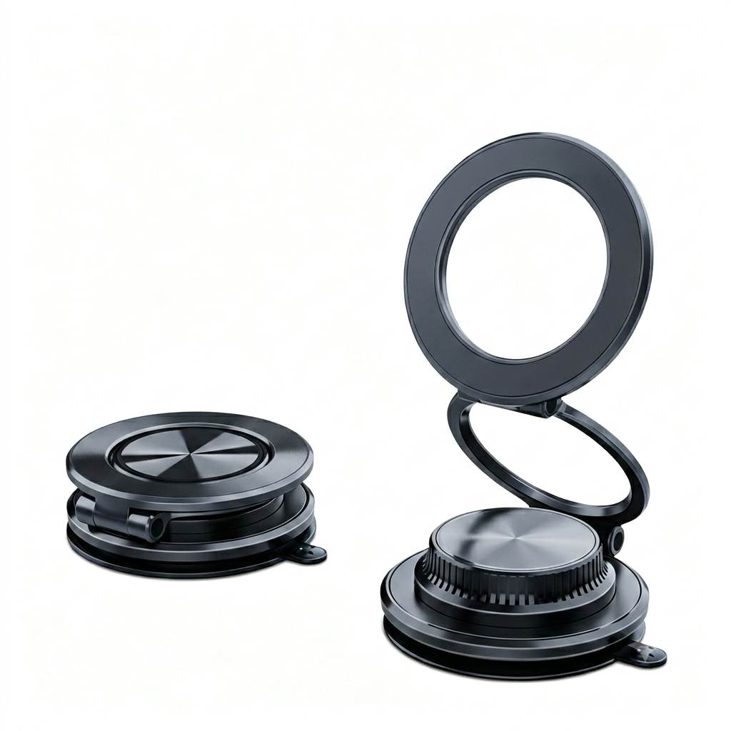 T40 Wireless Charging Phone Mount - Black - image 5
