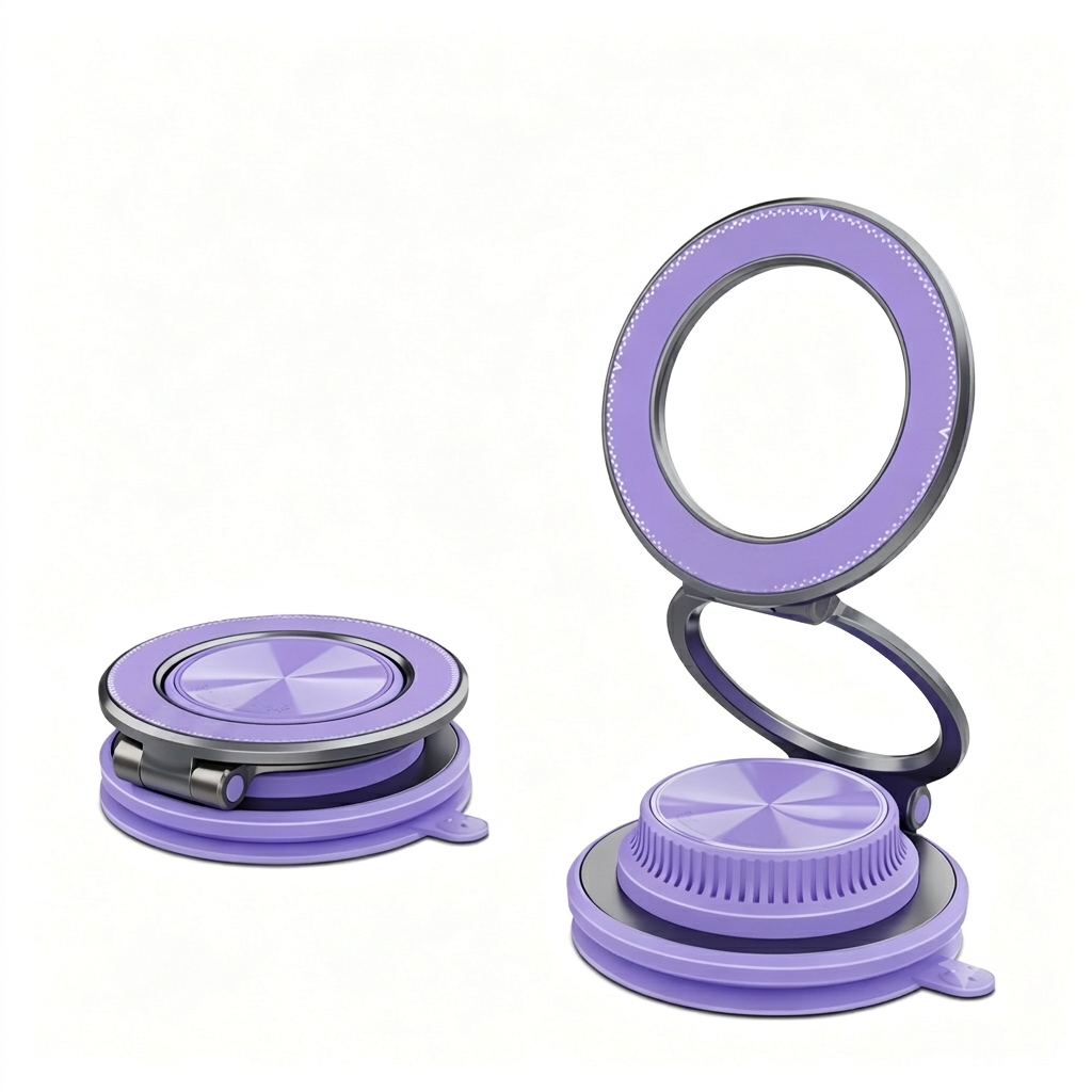 T40 Wireless Charging Phone Mount - Purple - image 2