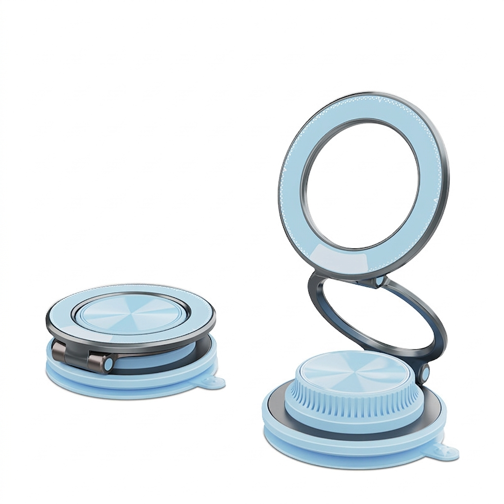 T40 Wireless Charging Phone Mount - Blue - image 3