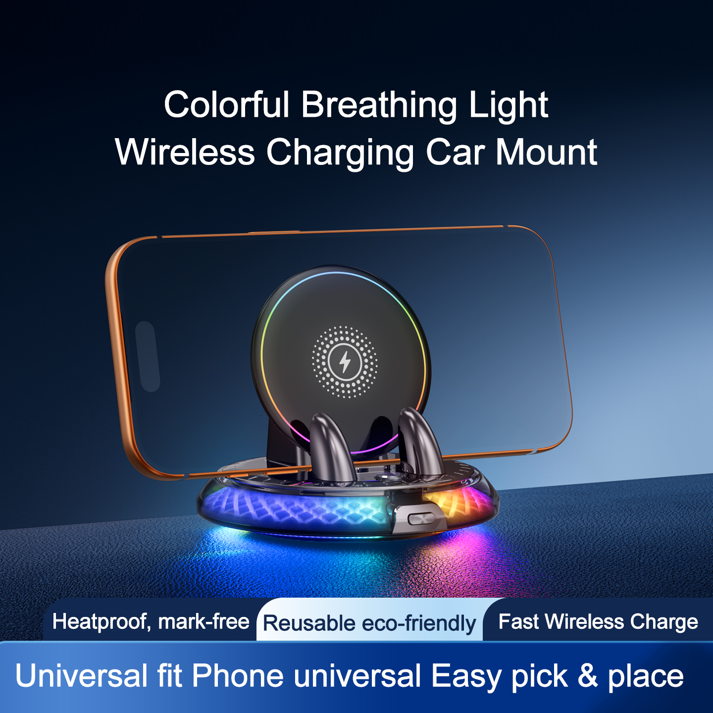T60 Wireless Charging Phone Mount - image 7