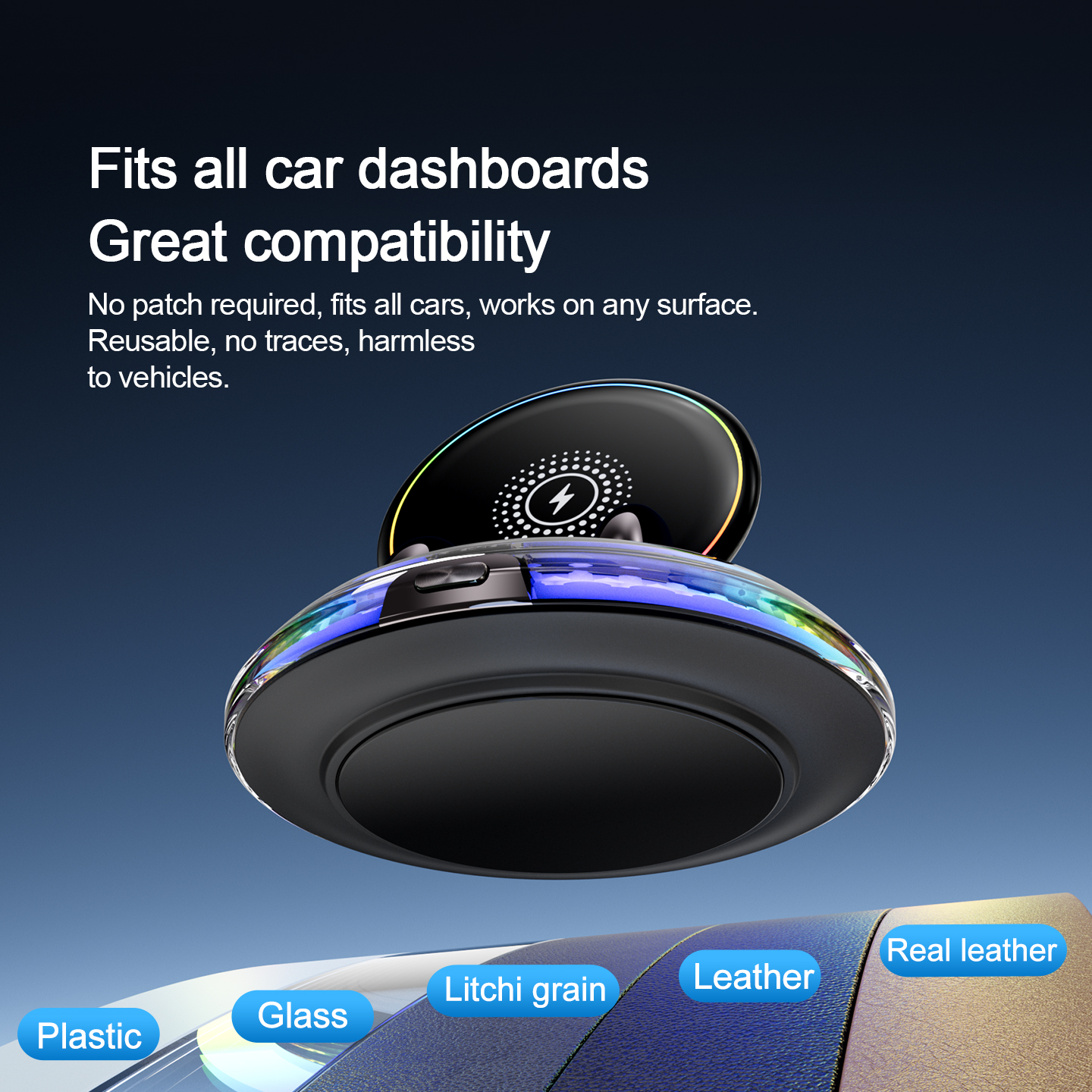T60 Wireless Charging Phone Mount - image 6