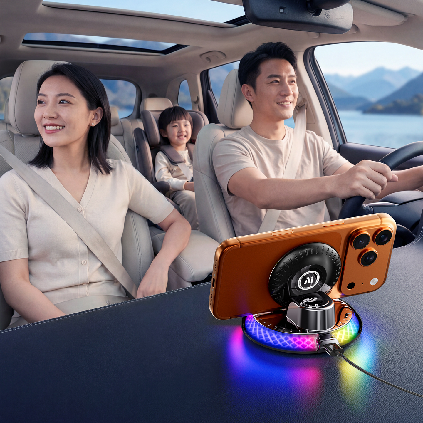 T60 Wireless Charging Phone Mount - image 12