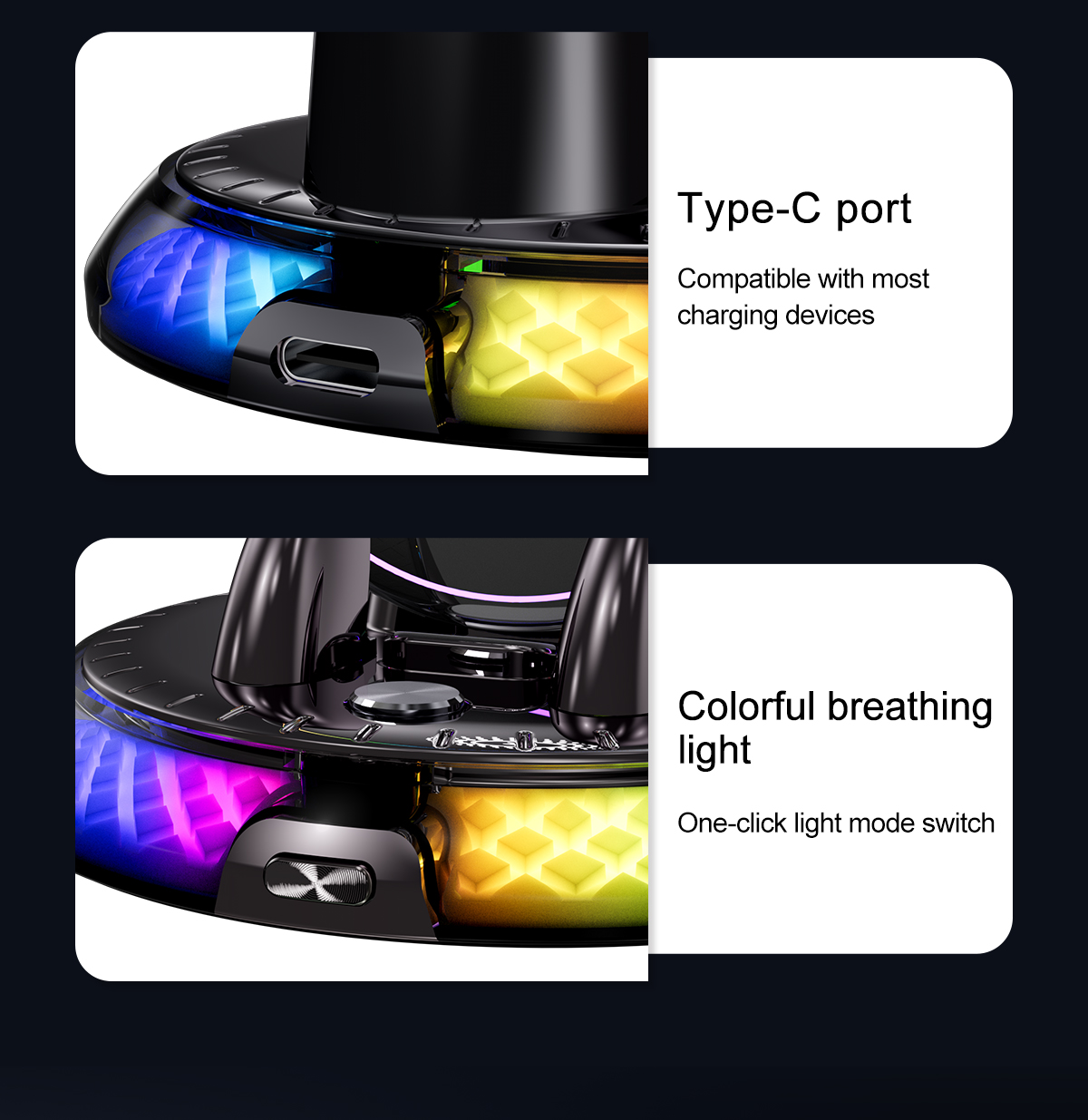T60 Wireless Charging Phone Mount - image 14