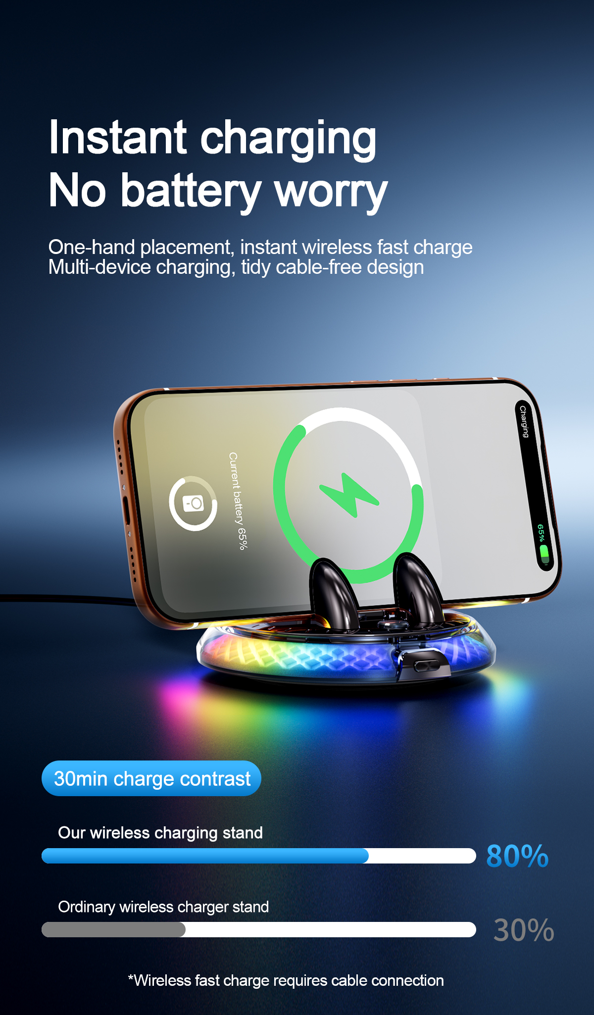 T60 Wireless Charging Phone Mount - image 26