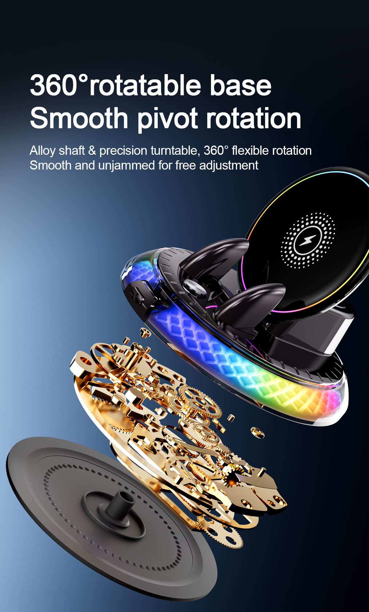 T60 Wireless Charging Phone Mount - image 29
