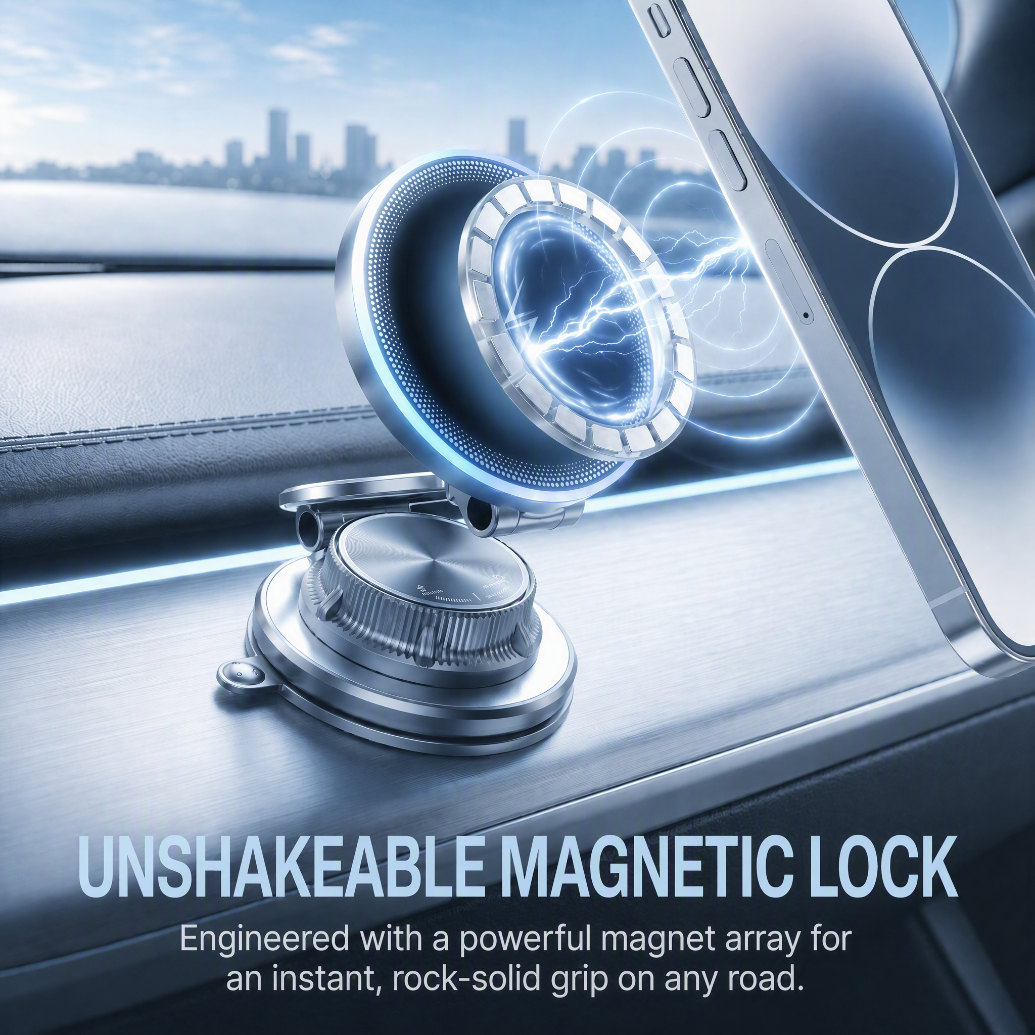 T40 Wireless Charging Phone Mount - image 6