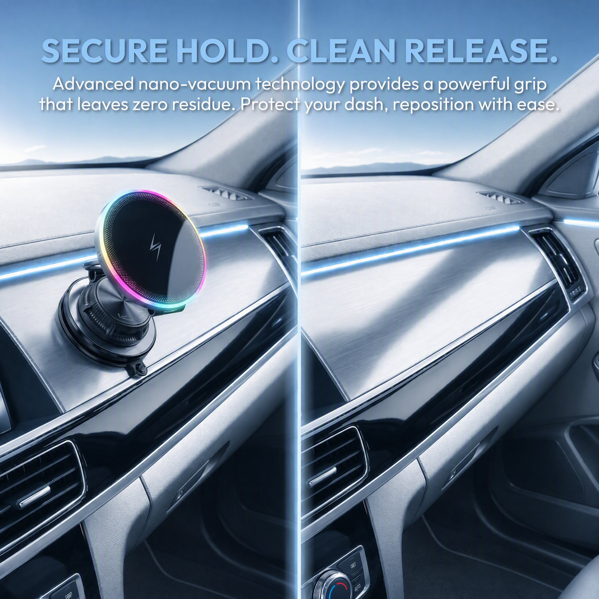 T40 Wireless Charging Phone Mount - image 8